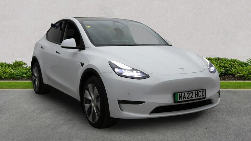 Tesla Model Y Dual Motor Long Range Suv 4Wde White