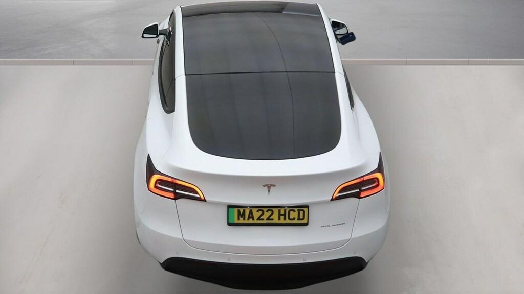 Tesla Model Y Long Range Awd Blue #8