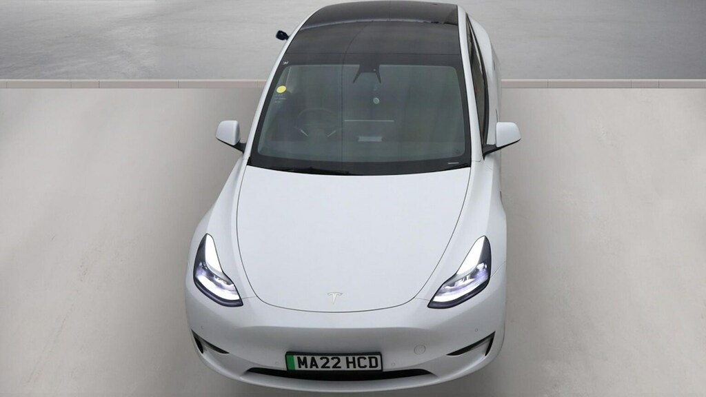 Tesla Model Y Long Range Awd Blue #7