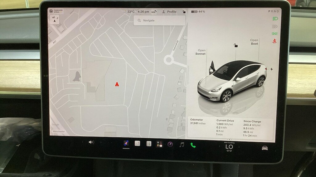 Tesla Model Y Long Range Awd Blue #13