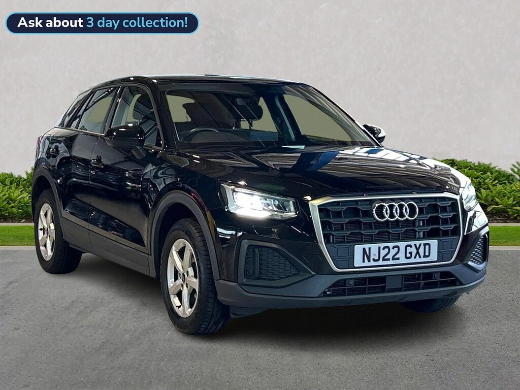 Audi Q2 1.0 Tfsi 30 Technik Suv Euro 6 NJ22GXD Black
