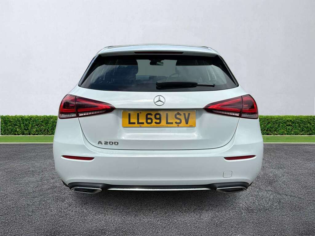 Mercedes-Benz A Class A200 Sport White #4