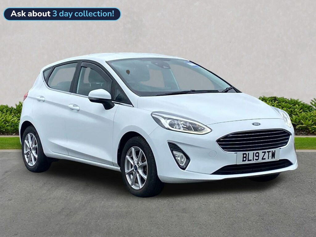 Ford Fiesta 1.1 Ti-vct Zetec Hatchback Euro White