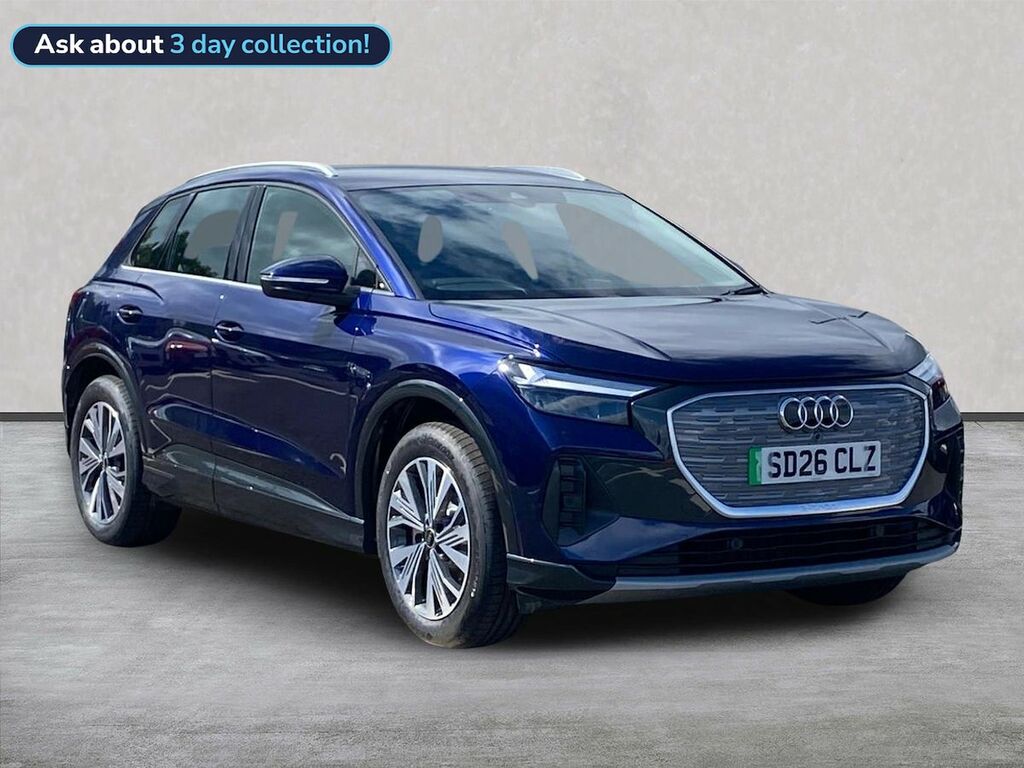 Audi Q4 E Tron 150Kw 40 63Kwh Sport Leather Blue