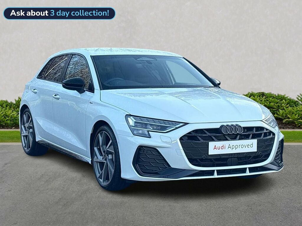 Audi A3 2.0 Tdi 150 Black Edition S Tronic White