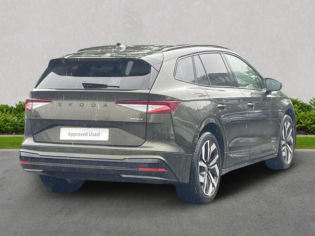 Skoda ENYAQ 82Kwh 85X Sportline Suv 4Wd 286 Green #6