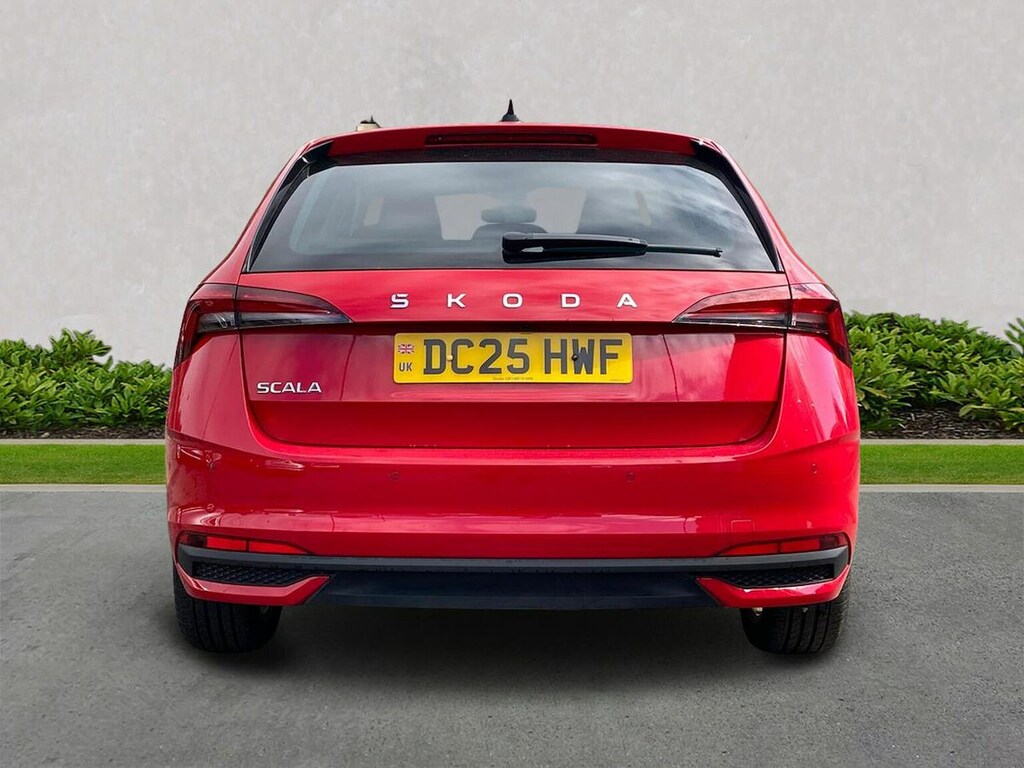 Skoda Scala 1.0 Tsi Se L Edition Hatchback Dsg Euro DC25HWF Red #4