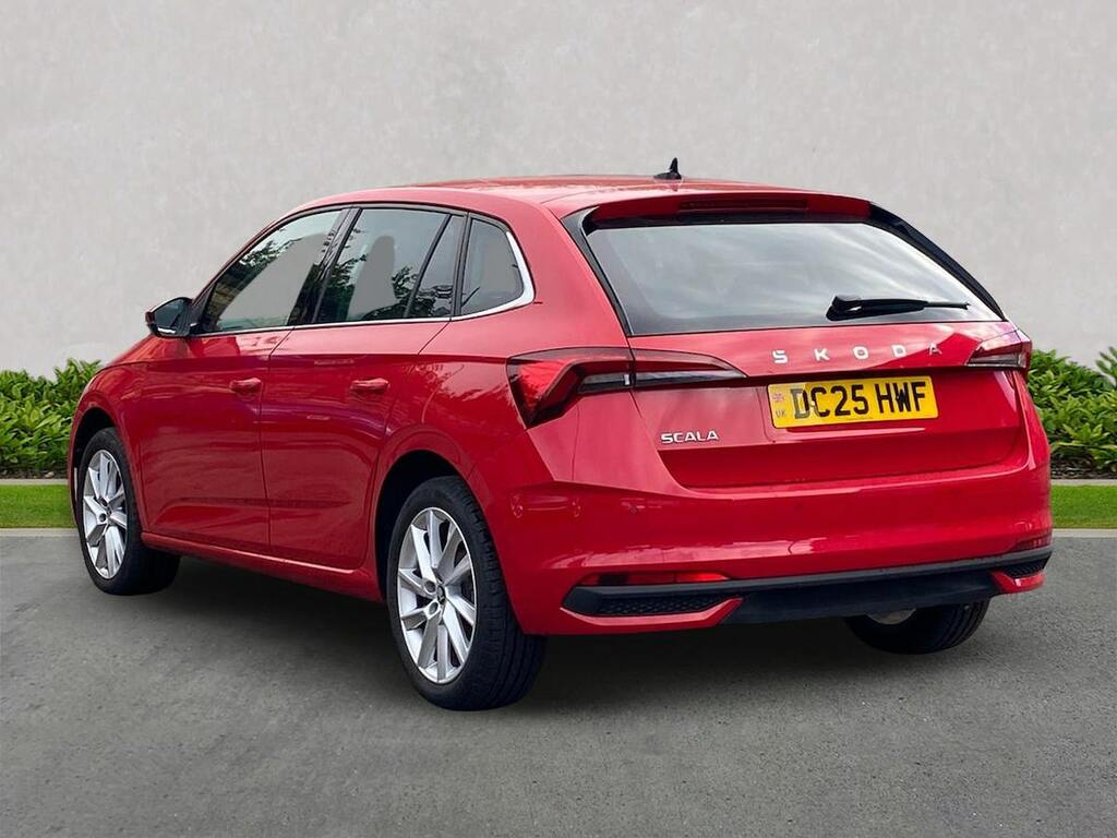 Skoda Scala 1.0 Tsi Se L Edition Hatchback Dsg Euro DC25HWF Red #2