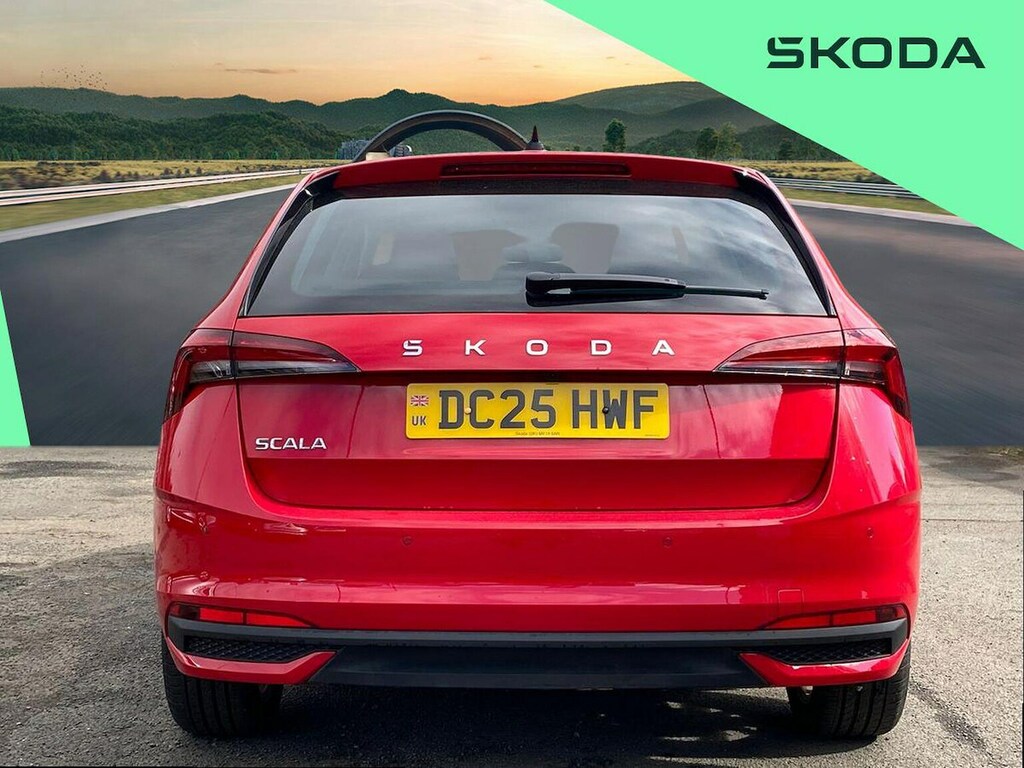 Skoda Scala 1.0 Tsi Se L Edition Hatchback Dsg Euro Red #4