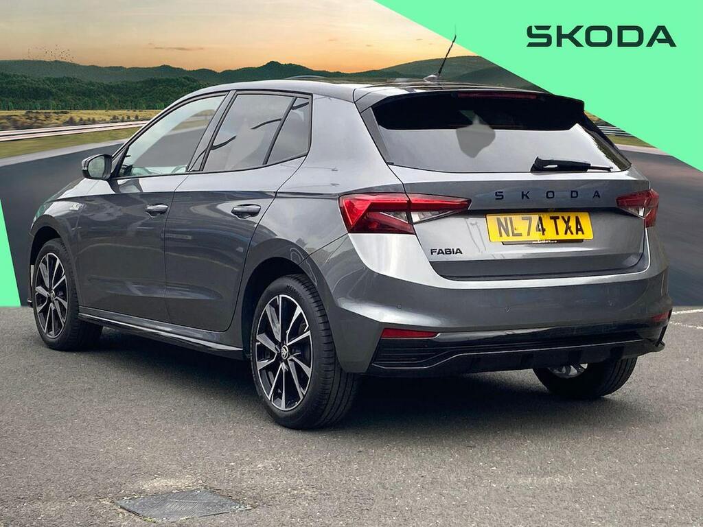 Skoda Fabia 1.0 Tsi Monte Carlo Edition Hatchback D NL74TXA Grey #2
