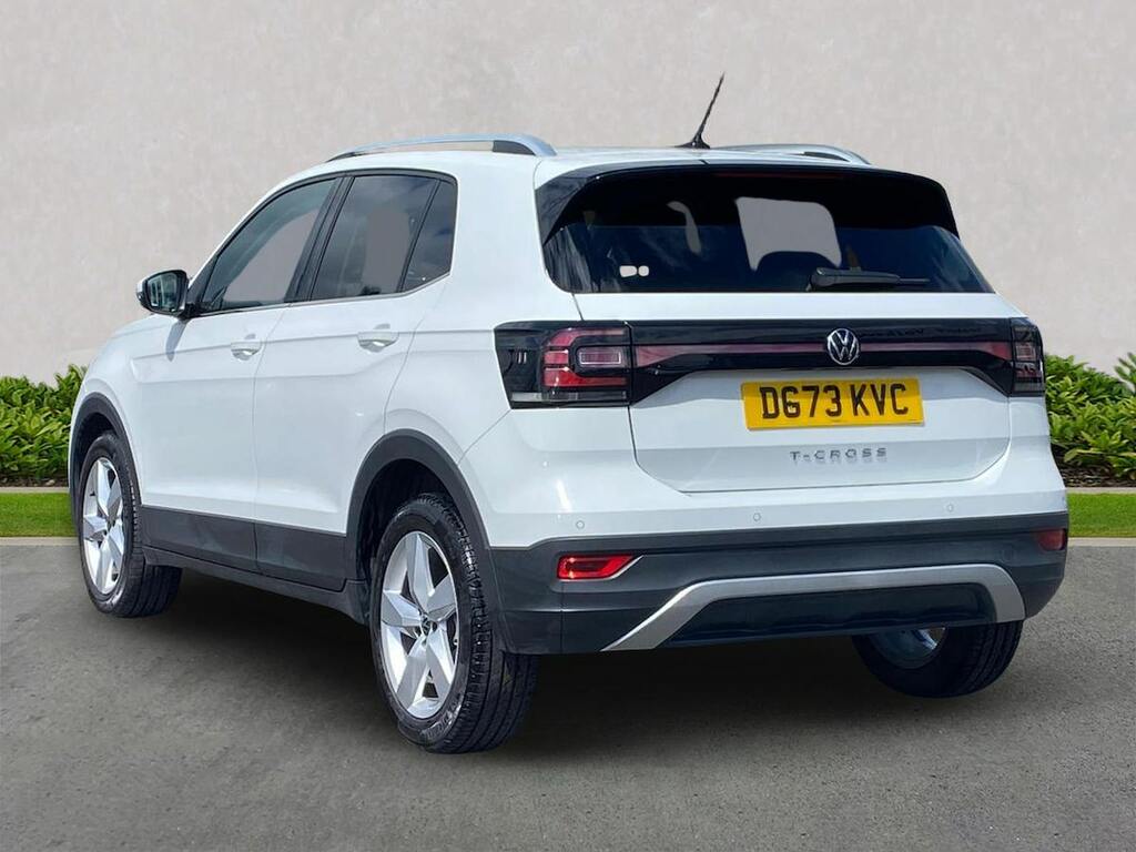 Volkswagen T-Cross 1.5 Tsi Evo Sel Suv Dsg Euro 6 Ss 1 White #2