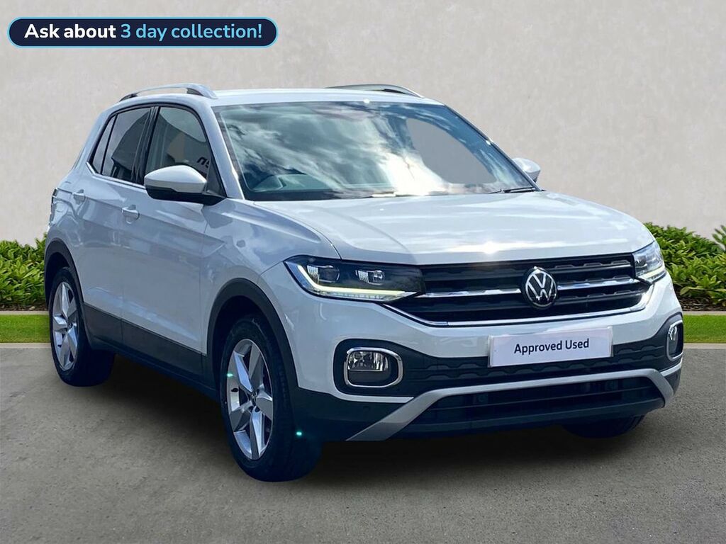 Volkswagen T-Cross 1.5 Tsi Evo Sel Suv Dsg Euro 6 Ss 1 White