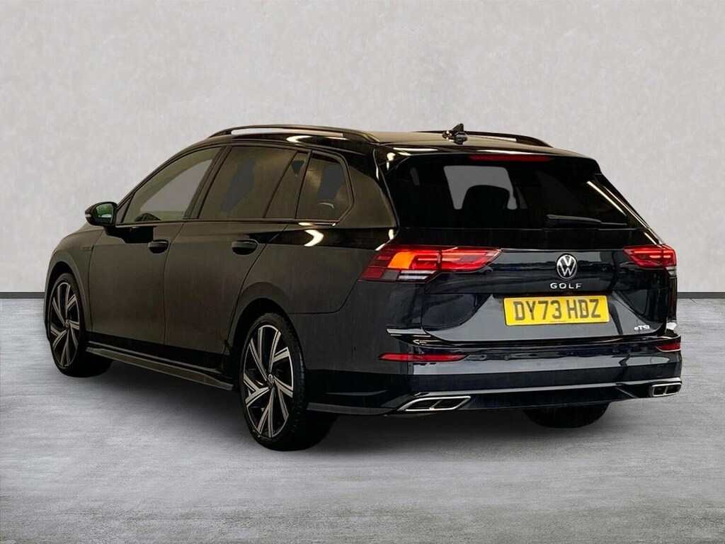 Volkswagen Golf 1.5 Etsi Mhev R-line Estate Hybrid Dsg Black #2