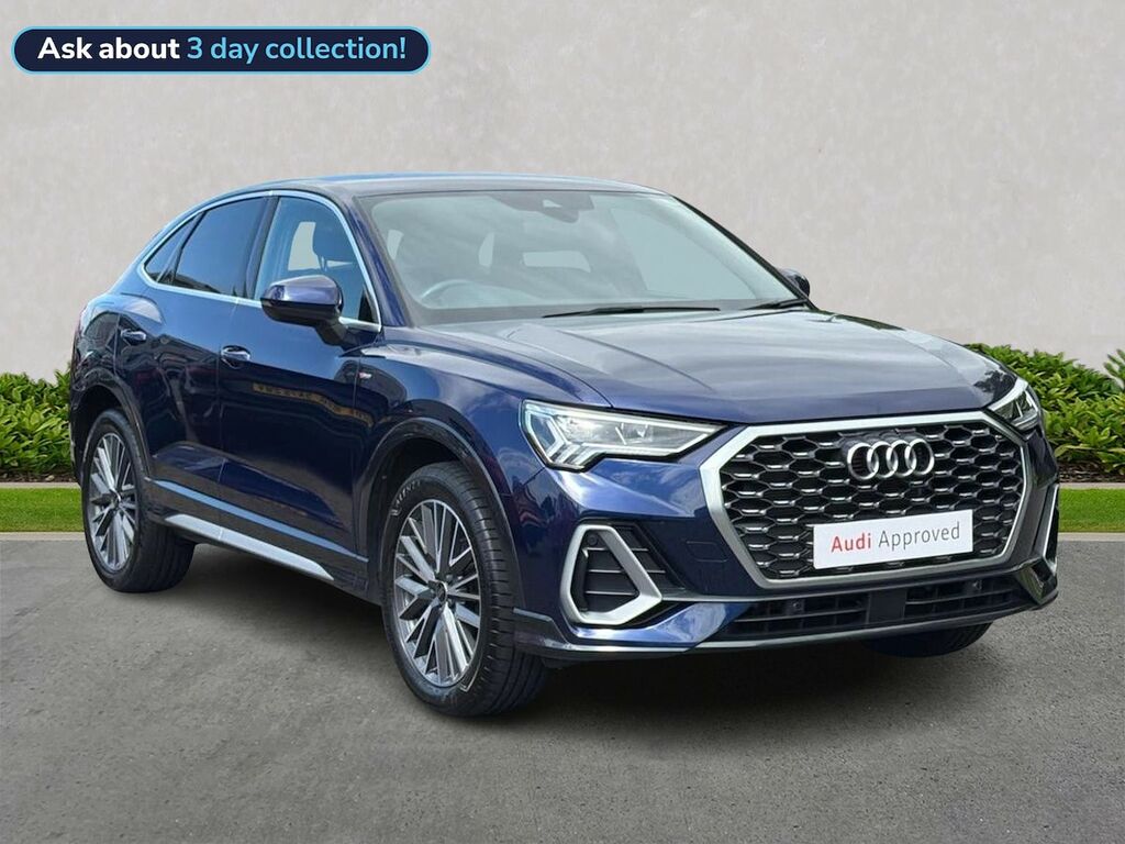 Audi Q3 35 Tfsi S Line Comfortsound Pack Blue