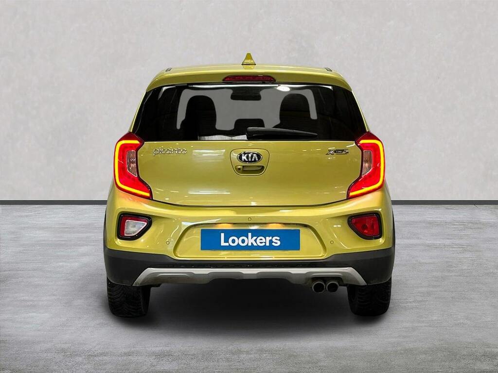 Kia Picanto 1.25 X-line S Hatchback Euro 6 Yellow #4