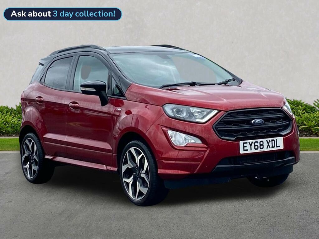 Ford Ecosport 1.0T Ecoboost St-line Suv Euro 6 Red