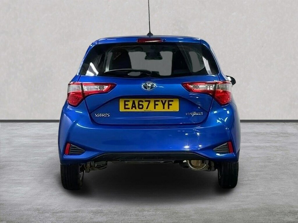 Toyota Yaris 1.5 Vvt-h Icon Tech Hatchback Hybrid E- Blue #4