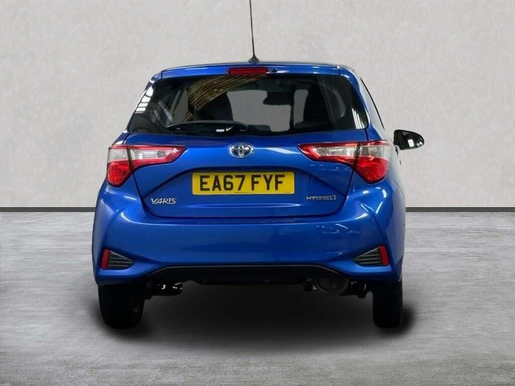 Toyota Yaris 1.5 Vvt-h Icon Tech Hatchback Hybrid E- EA67FYF Blue #4