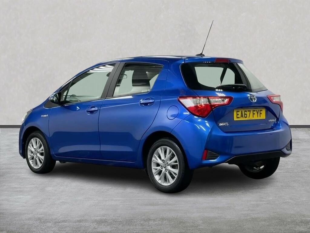 Toyota Yaris 1.5 Vvt-h Icon Tech Hatchback Hybrid E- EA67FYF Blue #2