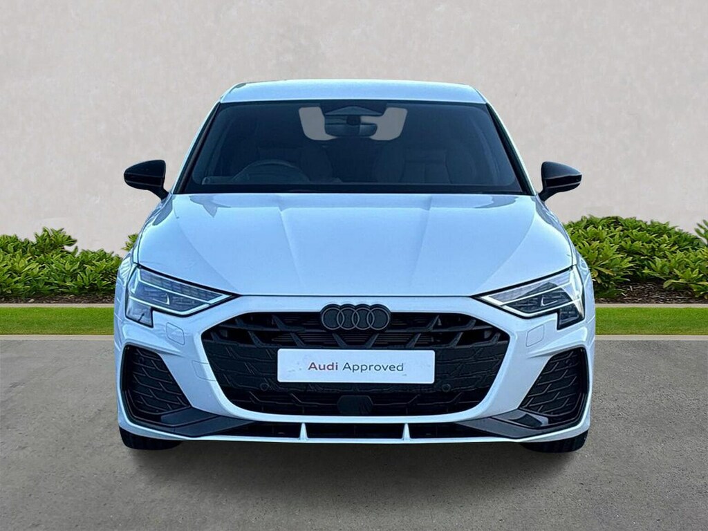 Audi A3 1.5 Tfsi Black Edition Sportback S Tron White #5