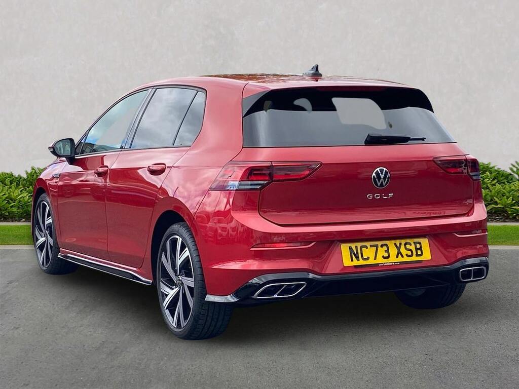 Volkswagen Golf 2.0 Tdi R-line Hatchback Dsg Euro 6 S NC73XSB Red #2