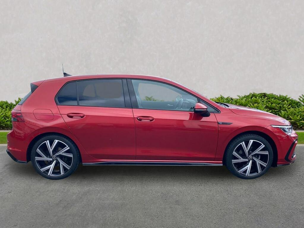 Volkswagen Golf 2.0 Tdi R-line Hatchback Dsg Euro 6 S NC73XSB Red #3
