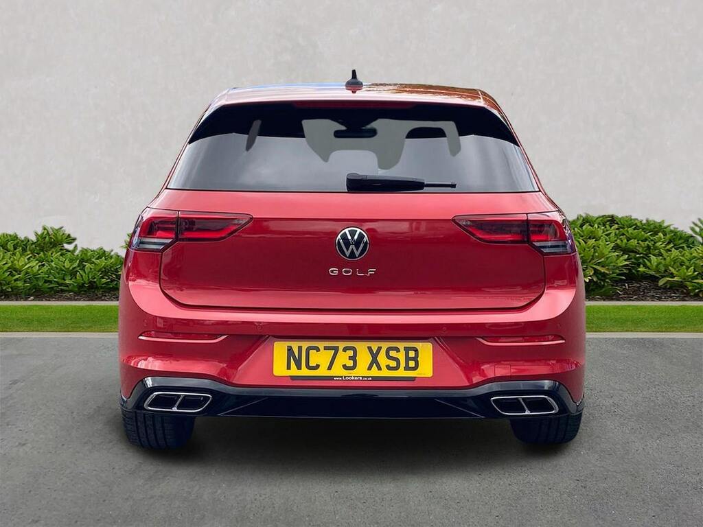 Volkswagen Golf 2.0 Tdi R-line Hatchback Dsg Euro 6 S NC73XSB Red #4