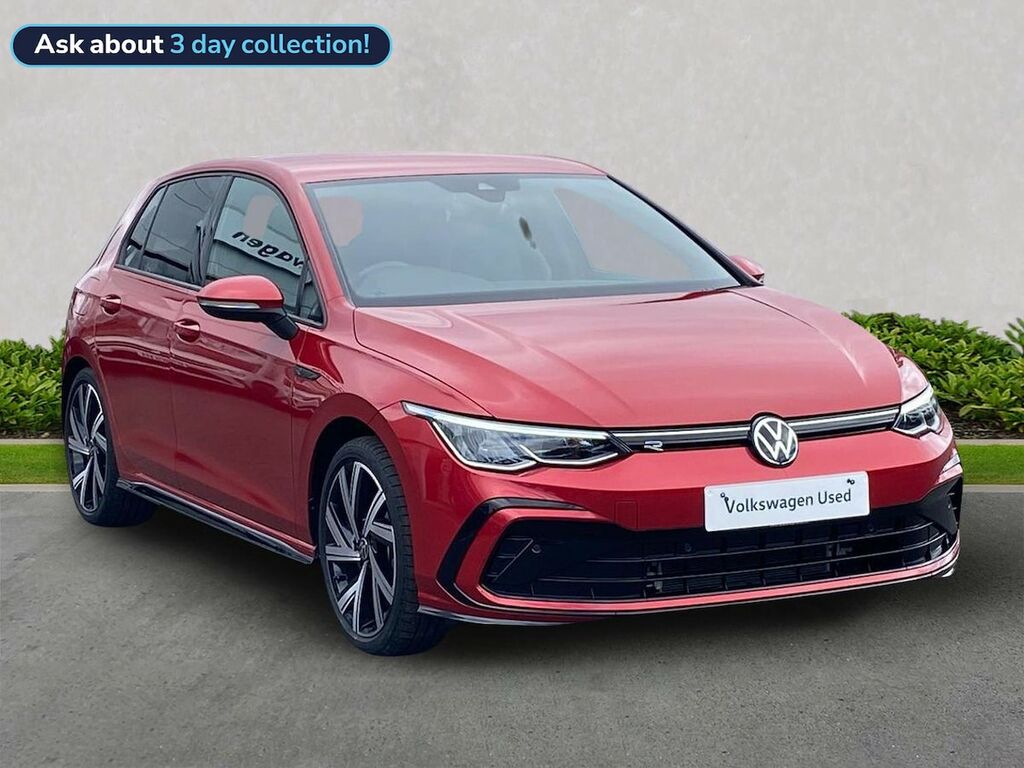 Volkswagen Golf 2.0 Tdi R-line Hatchback Dsg Euro 6 S NC73XSB Red