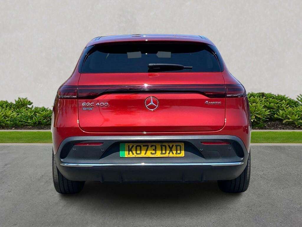 Mercedes-Benz EQC Eqc 400 300Kw Amg Line Edition 80Kwh KO73DXD Red #4