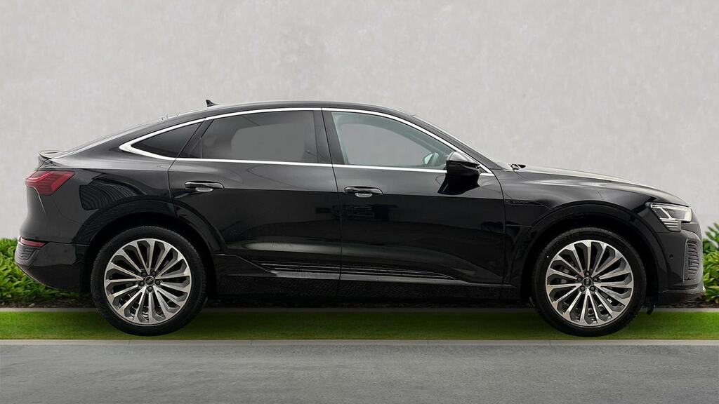 Audi Q8 e tron 55 S Line Sportback Quattro 114K Black #3