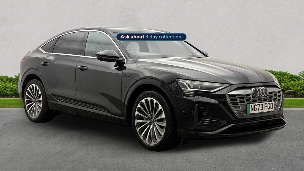 Audi Q8 e tron 55 S Line Sportback Quattro 114K Black