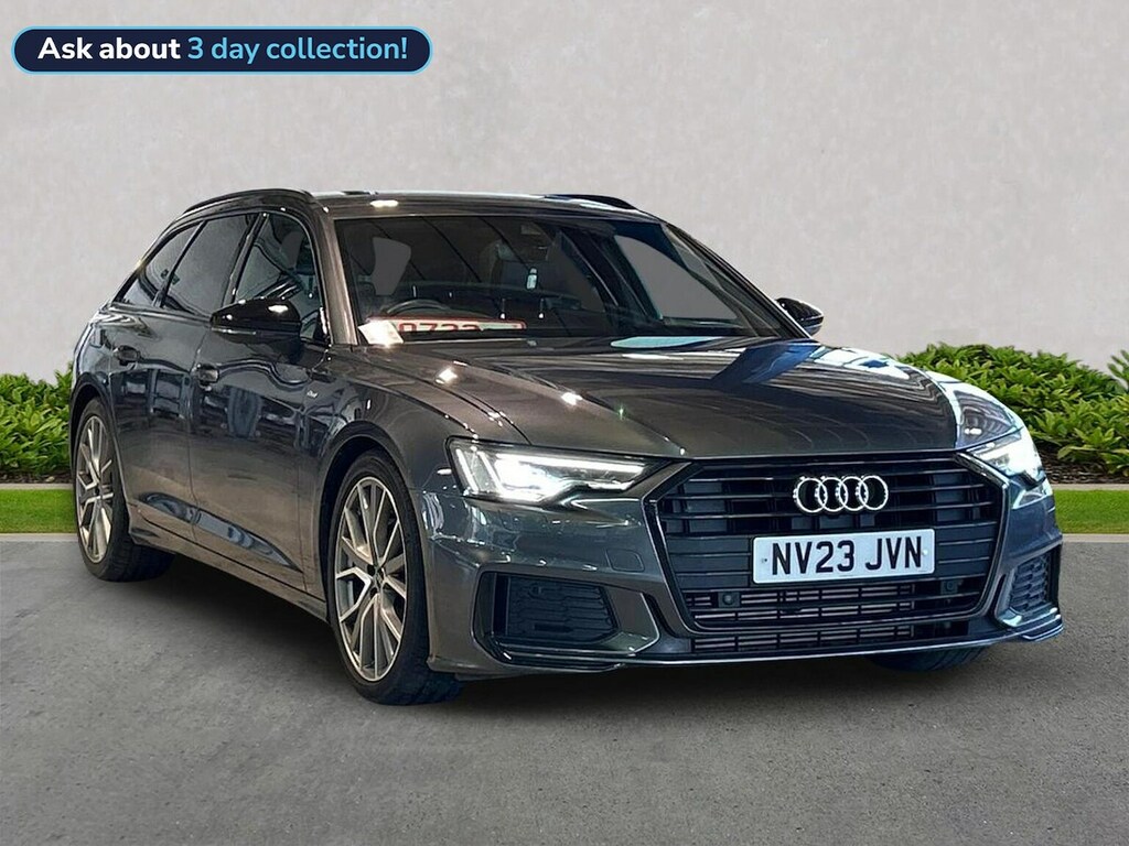 Audi A6 Avant 2.0 Tfsi 40 Black Edition Estate S Tron Grey
