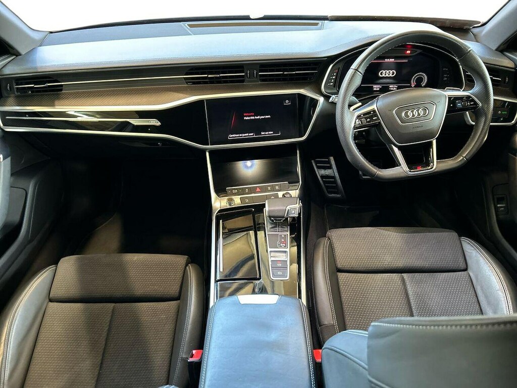Audi A6 Avant Sport White #8