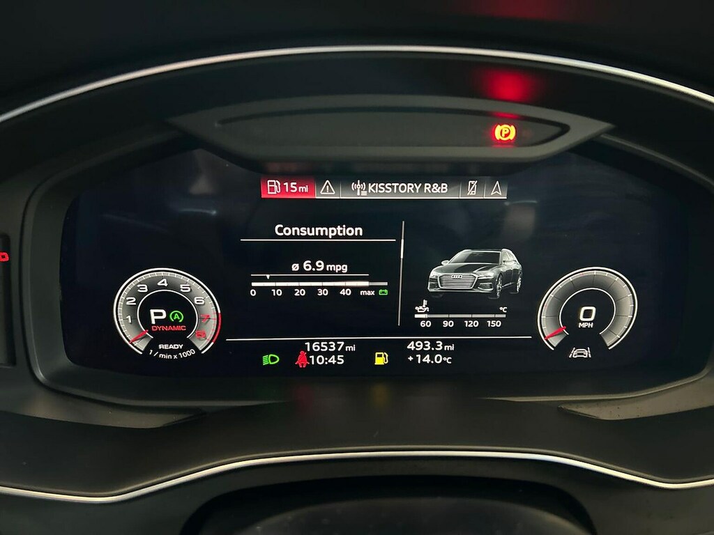 Audi A6 Avant Sport White #10