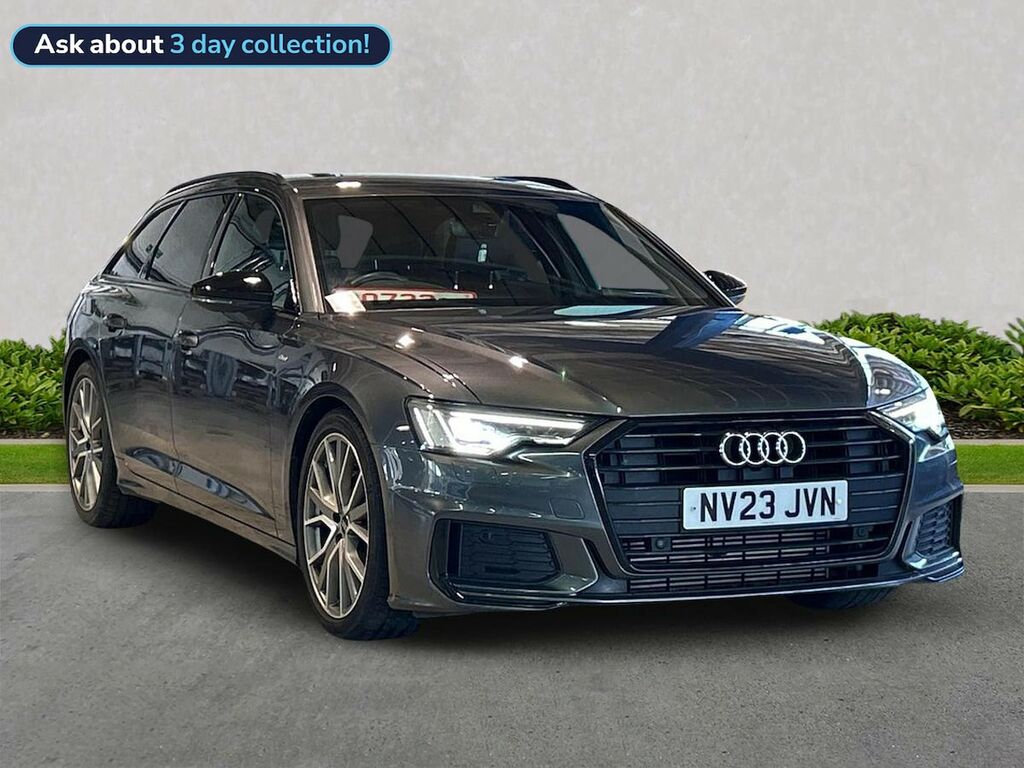 Audi A6 Avant 2.0 Tfsi 40 Black Edition Estate S Tron Grey