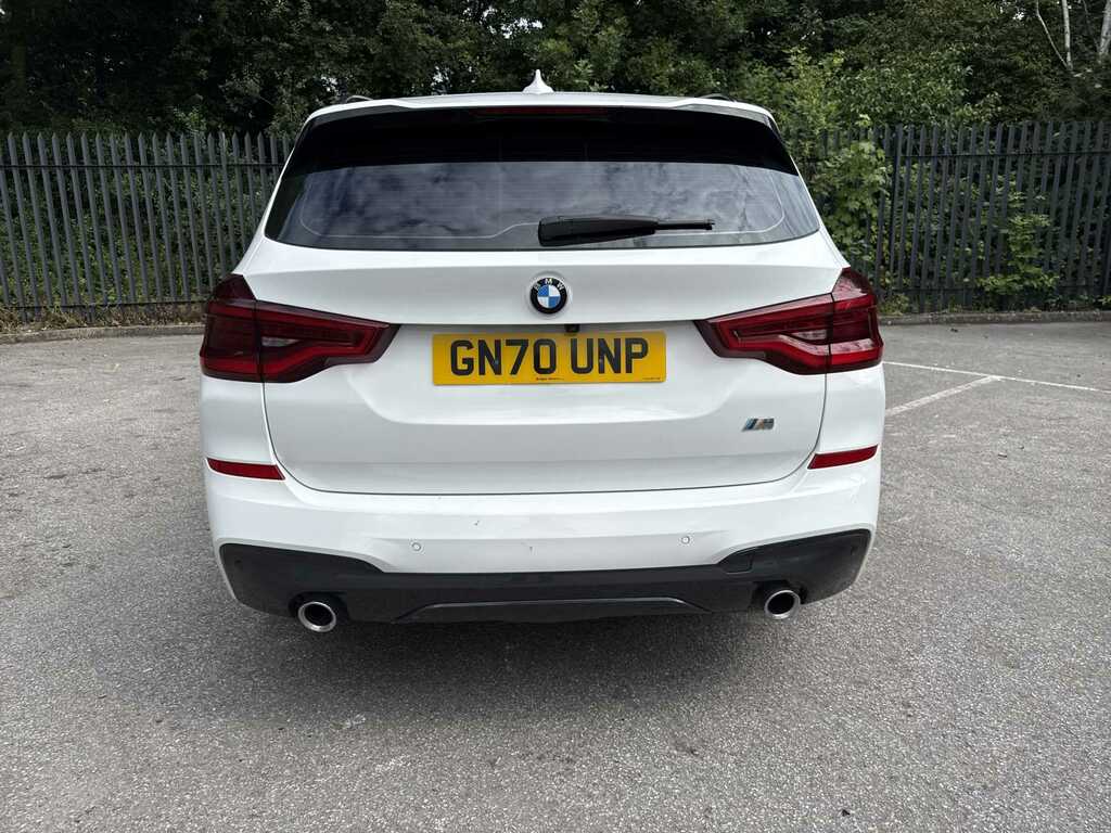 BMW X3 Xdrive20d M Sport Step White #4