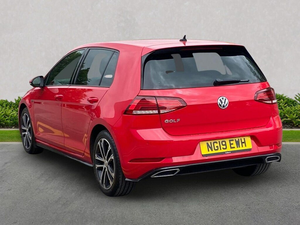 Volkswagen Golf 1.5 Tsi Evo R-line Hatchback Eur NG19EWH Red #2