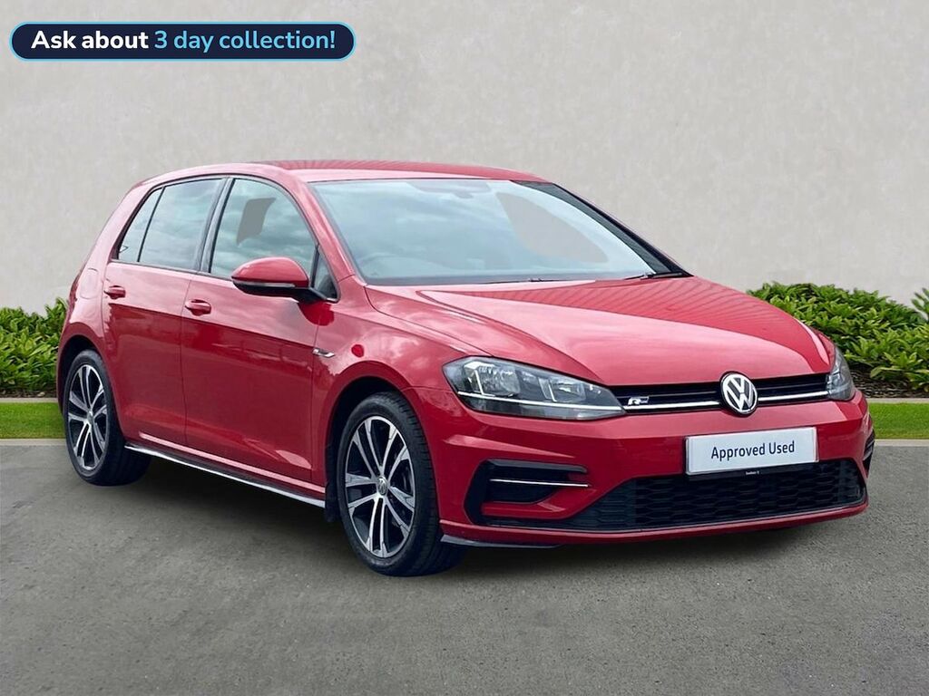 Volkswagen Golf 1.5 Tsi Evo R-line Hatchback Eur NG19EWH Red
