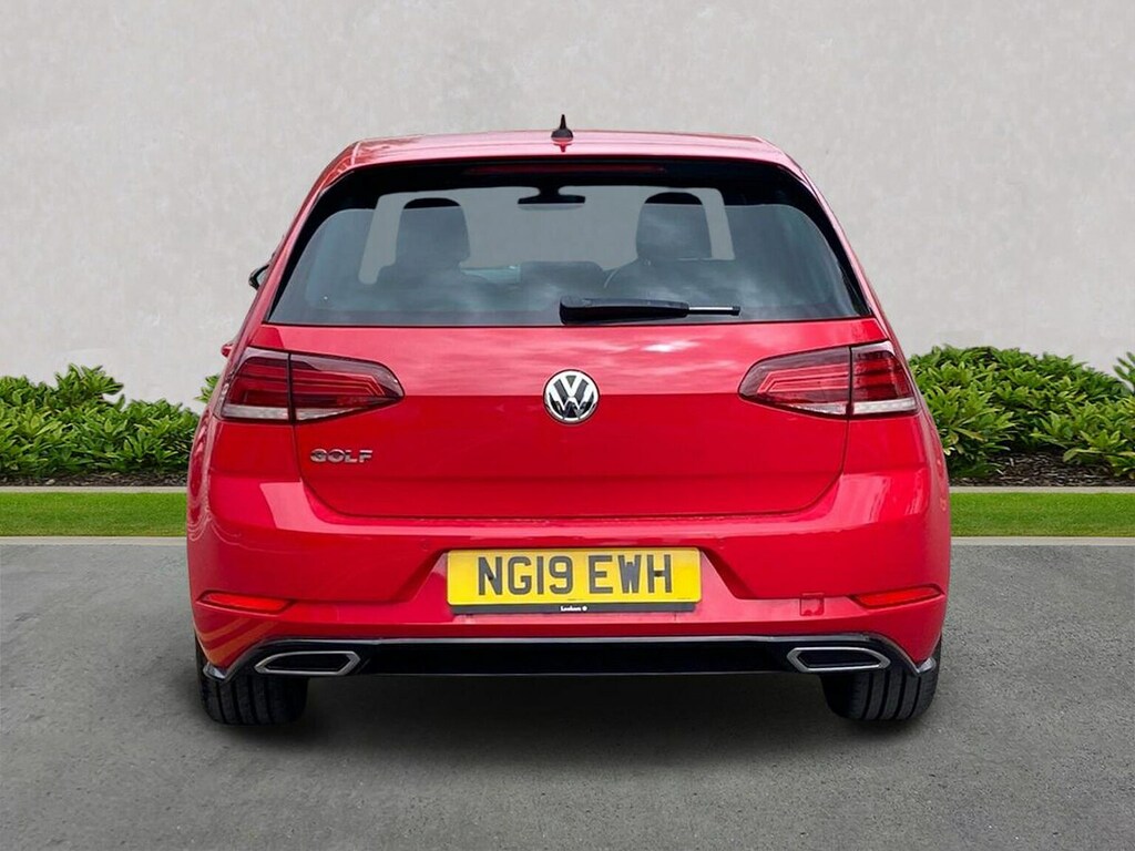 Volkswagen Golf 1.5 Tsi Evo R-line Hatchback Eur NG19EWH Red #4