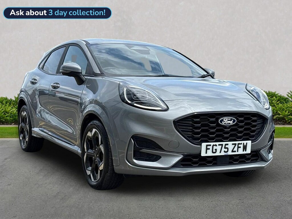 Ford Puma 1.0T Ecoboost Mhev St-line X Suv Hybrid Silver