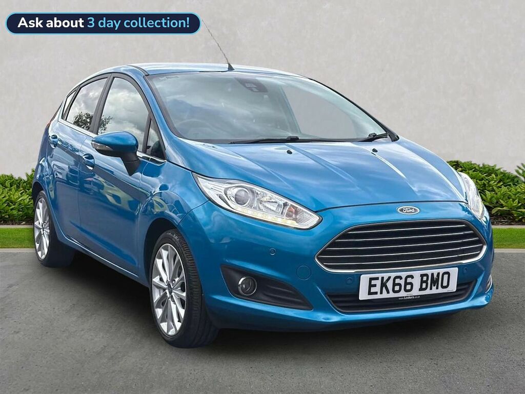 Ford Fiesta 1.0T Ecoboost Titanium X Hatchback Manu Blue