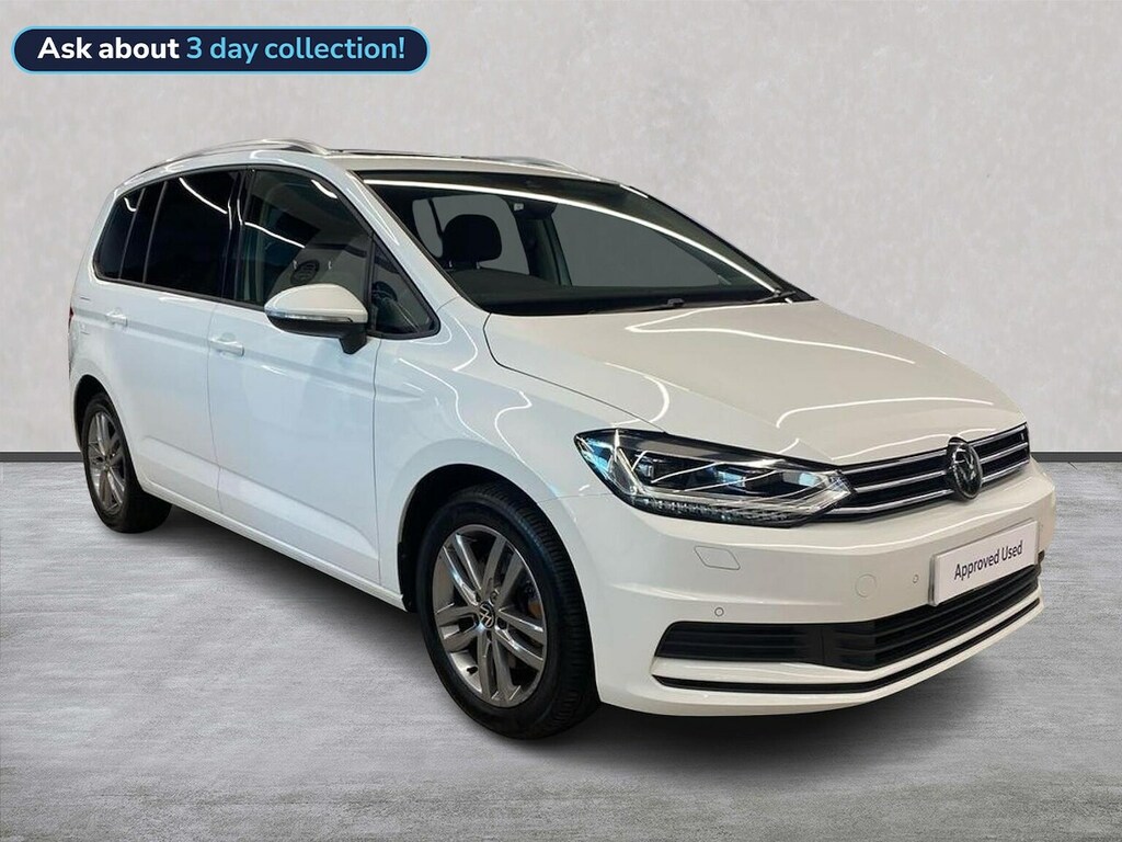 Volkswagen Touran 1.5 Tsi Evo Match Mpv Dsg Euro 6 Ss White