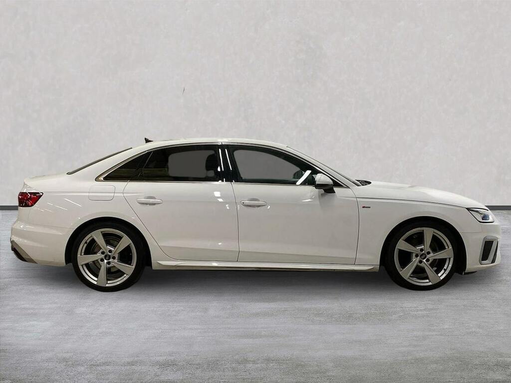 Audi A4 2.0 Tfsi 35 S Line Saloon S Tronic Euro White #3