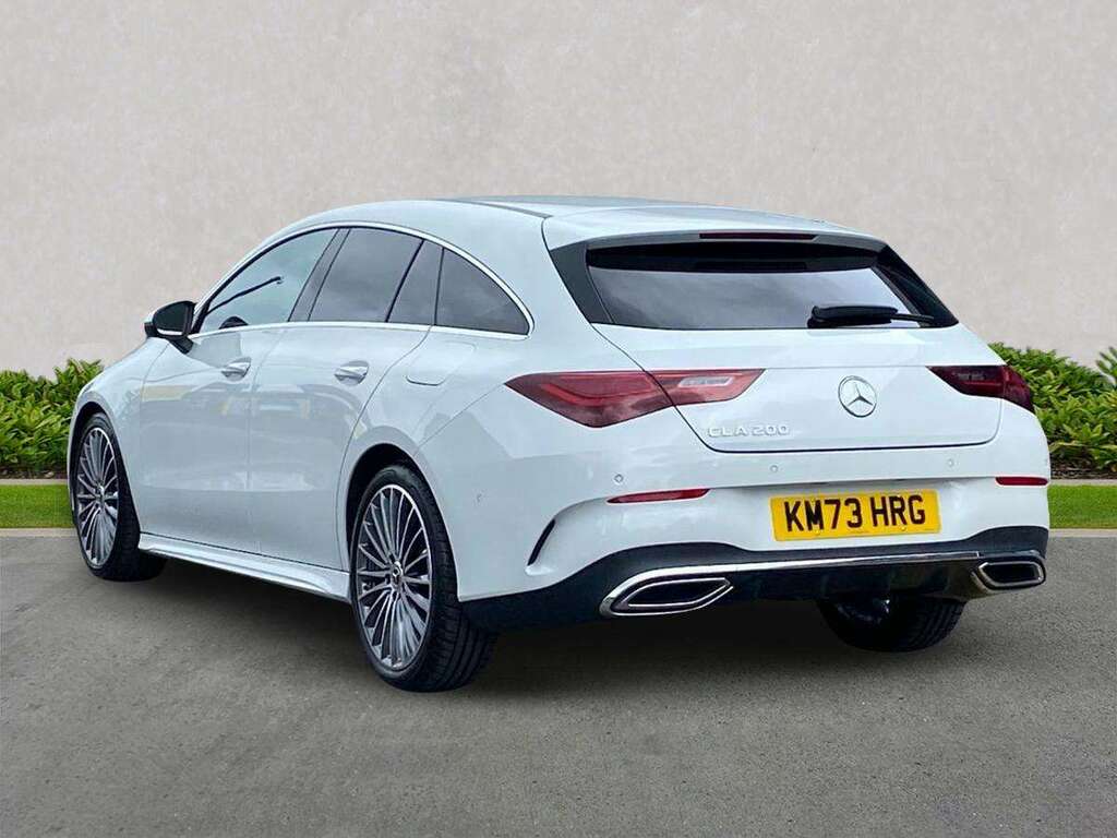 Mercedes-Benz CLA Class Cla 200 Amg Line Premium Tip White #2