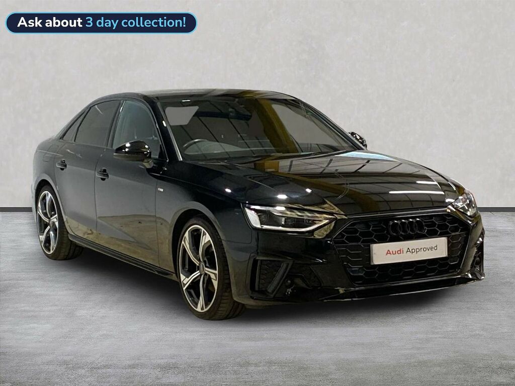 Audi A4 2.0 Tdi 35 Black Edition Saloon S Troni Black