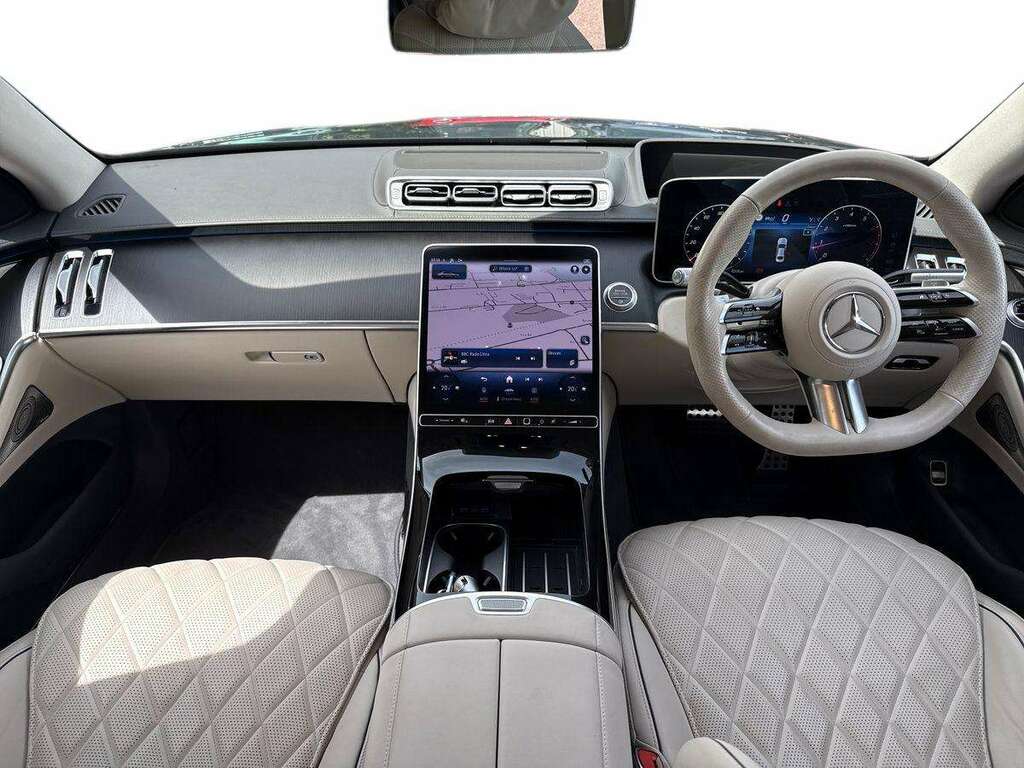 Mercedes-Benz S Class Saloon Black #8