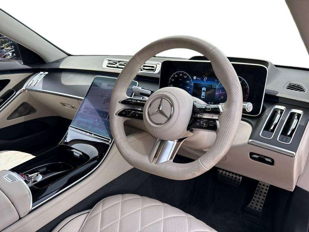 Mercedes-Benz S Class Saloon Black #15