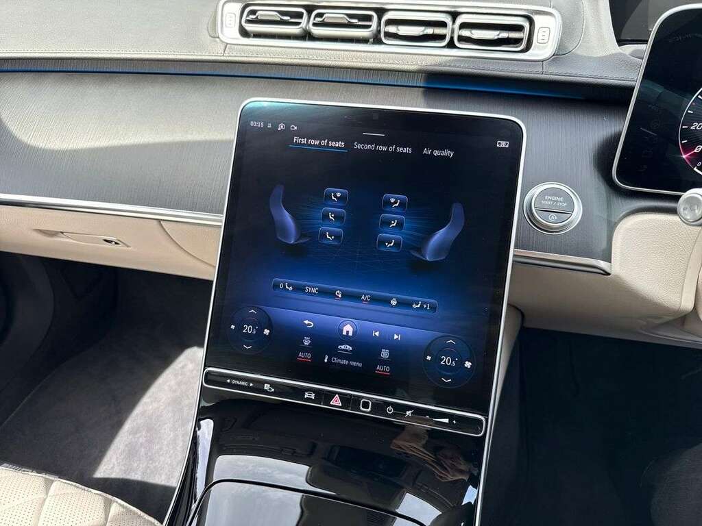 Mercedes-Benz S Class Saloon Black #12
