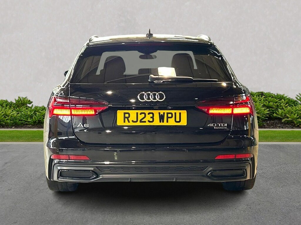 Audi A6 2.0 Tdi 40 Black Edition Estate S Troni Black #4