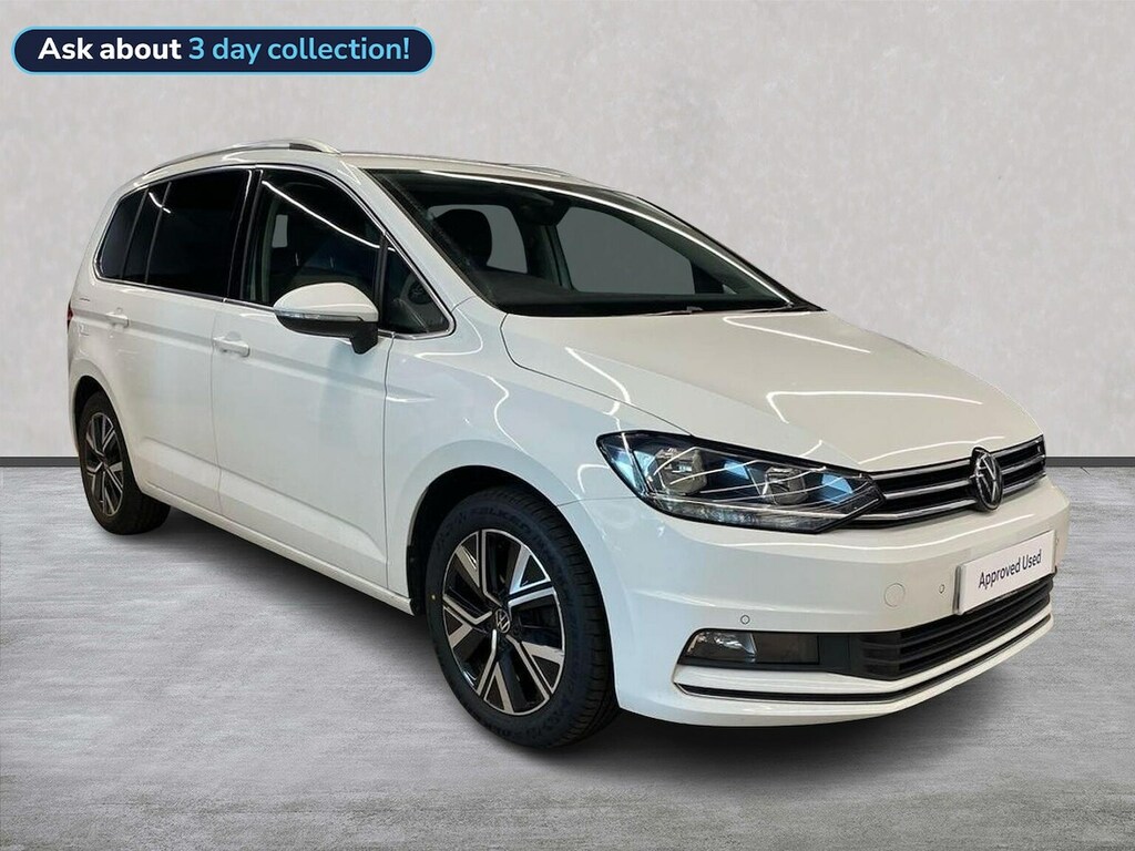 Volkswagen Touran 1.5 Tsi Evo Sel Mpv Dsg Euro 6 Ss 1 White